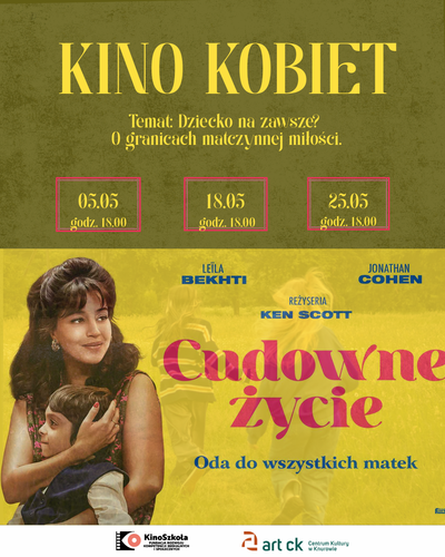 Plakat wydarzenia: Art CK - Kino Kobiet Maj  