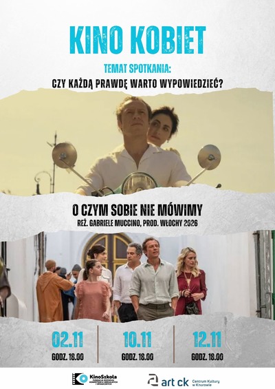 Plakat wydarzenia: Art CK - Kino Kobiet 